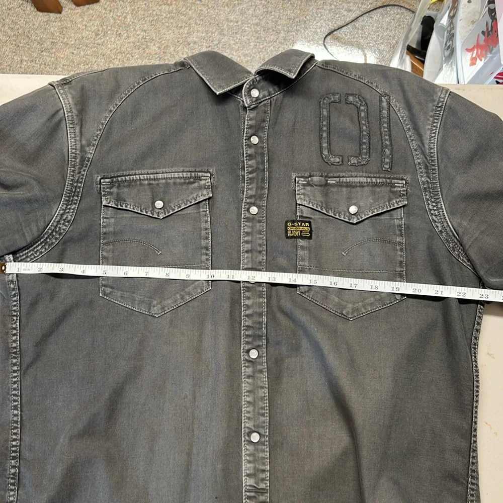GStar Raw Denim Button Down Shirt - Picture 9 of 9